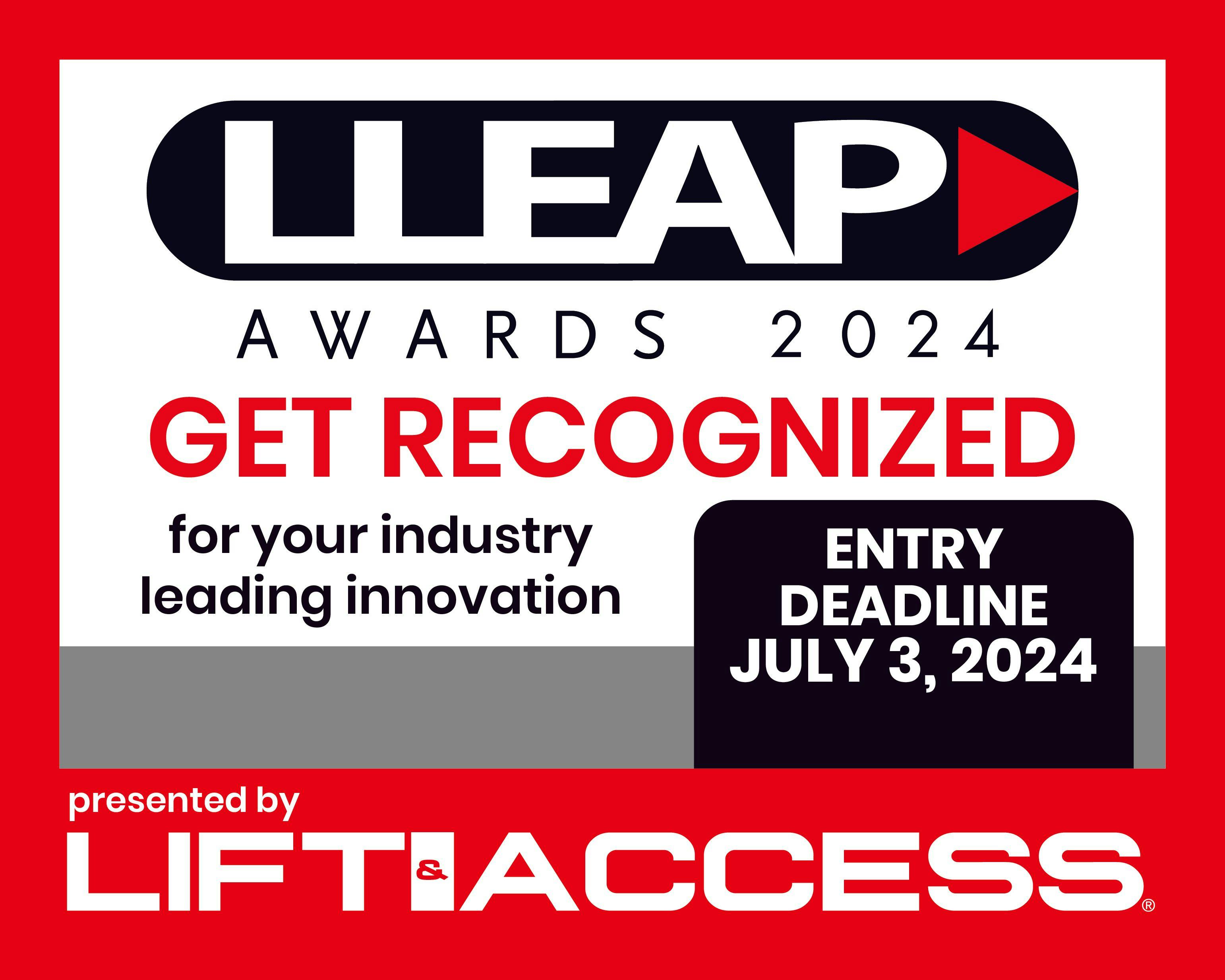 Nominate Your Best Lifting and Access Products for the 2024 LLEAP Awards