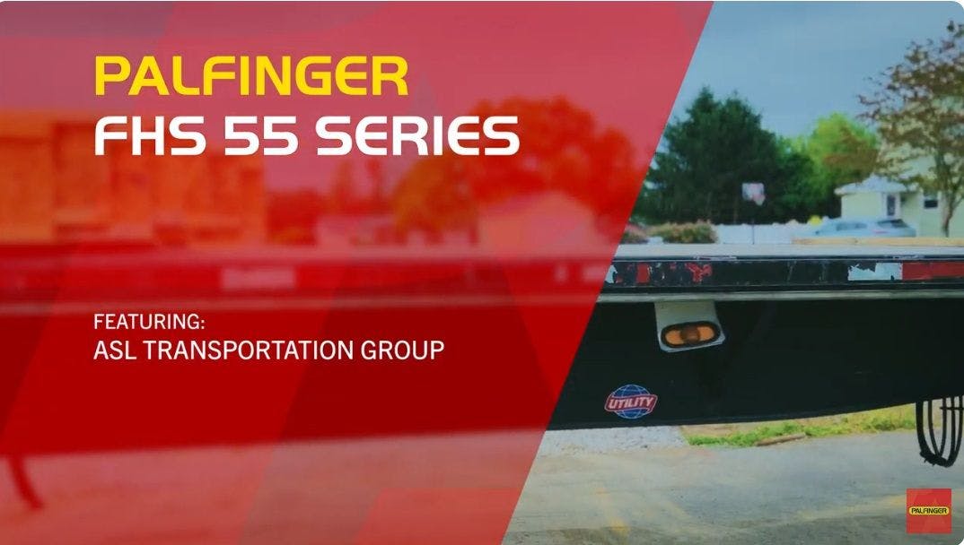 PALFINGER Truck-Mounted Forklift  Customer Story: ASL Transportation Group