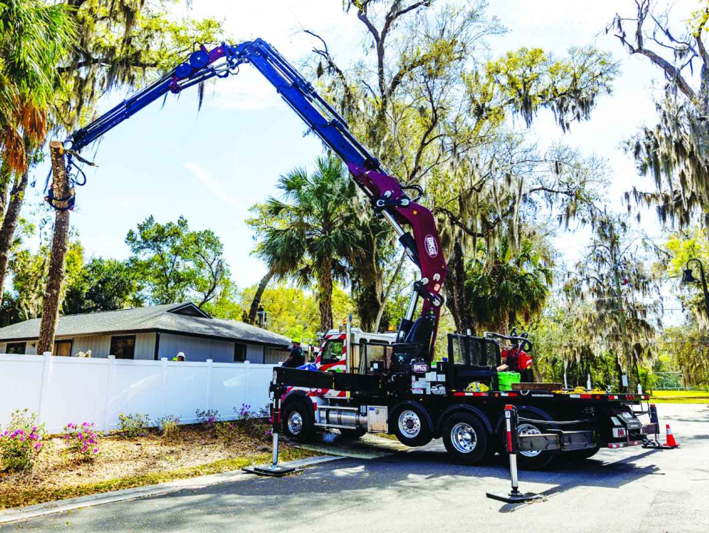 Boom Trucks With Grapple Saws and Other Attachments Drive Efficiency, Productivity and Safety for Tree Care Operations