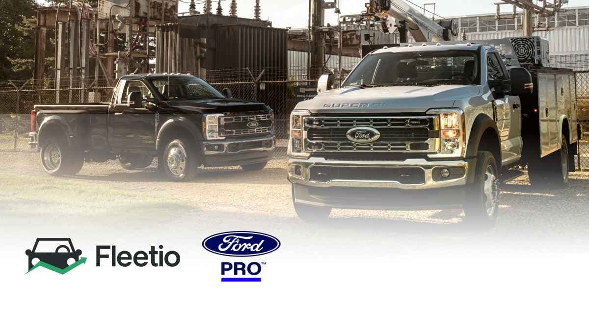 Fleetio and Ford Pro Launch Expanded Connected Fleet Integration